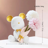 Charming Mini Bear Figurine