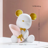 Charming Mini Bear Figurine